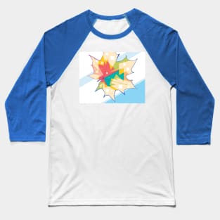 autumn leaves pop art Baseball T-Shirt